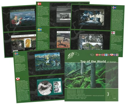 Norden 2008 - Nordisk Mytologi III - Souvenirmappe - Souvenirmapper