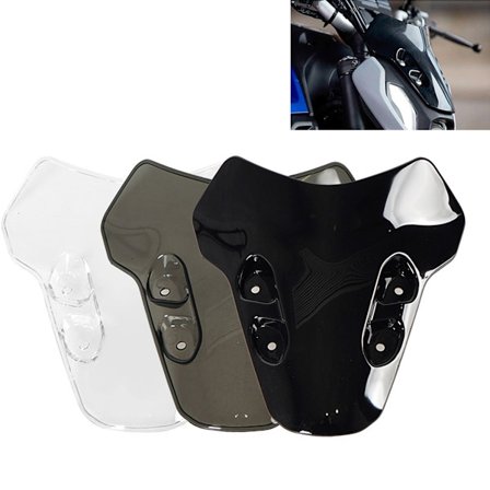 Yamaha MT-07 MT07 21-22 -moottoripyörän tuulilasi, sopii ilmanohjaimiin