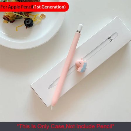 Sött Kawaii Kattklo Skyddande Fodral för Apple Pencil 1 2 Generation Kåpa Ärm Tablet Touch Stylus Penna Silikonfodral Skydd