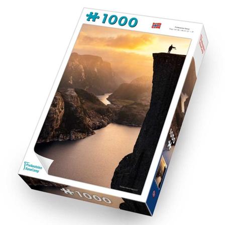 Trefl Puslespill Preikestolen i soloppgang, 1000 brikker
