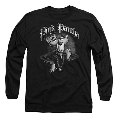 Pink Panther Unisex Vuxen Rosa Pantern Långärmad T-shirt XXL