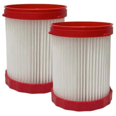 2st VF320H HEPA Vakuumfilter Ersättning för BOSCH 18V 9,8-liters Våt/Torrdammsugare GAS18V-3/ 2025