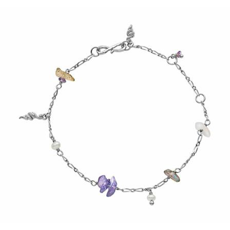 Maanesten 8579C Vilma Bracelet Grå, Dame Armbånd, Størrelse: ONE Size