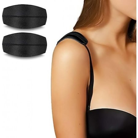 Silikone skulderpuder - Skridsikre bh-strop pude holder bh-stropper fra