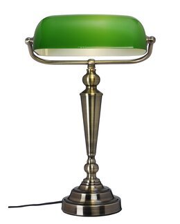 Bordlampe Banker Grønn
