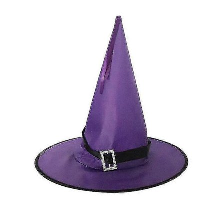 Halloween Hat Spøgelsesfestival Fest Dekoration Rekvisitter Led Lys Heks Hat Magiker Heks Hat Troldmandshat