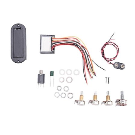 EQ-B13T Sähkökitara Basso Mikrofonit Aktiivinen Mikrofoni Humbucker Sähkökitara Basso Johtosarja DIY Sarja I