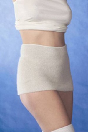 Peters Angora Rygvarmer Beige M, Tøj & Bolig, Vintertøj, Skiundertøj