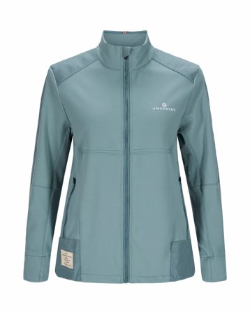 Amundsen 5Mila Jacket Womens Stormy Blue
