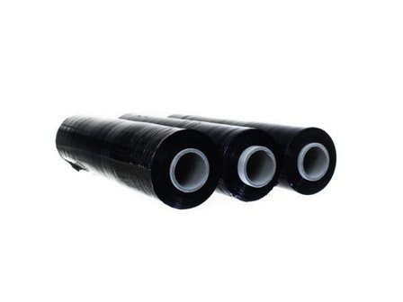 WRAPPY STRAPPY Sträckfilm manuell 450mmx300m 23my Svart 6/fp - Lyreco - Emballage och lagerutrustning - Sträckfilmer och toppark - Sträckfilmer - 