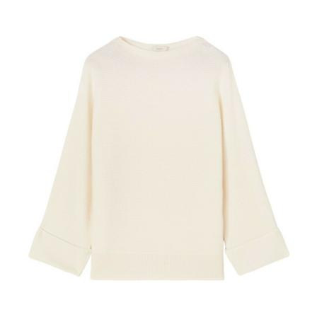 Agnona Stickat beige, Dam Stickade tröjor & koftor, Dam, Storlek: L