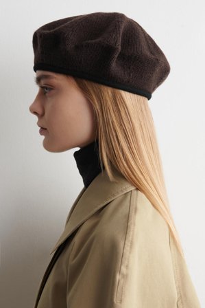 COS Women's Basco In Lana E Yak in Marrone