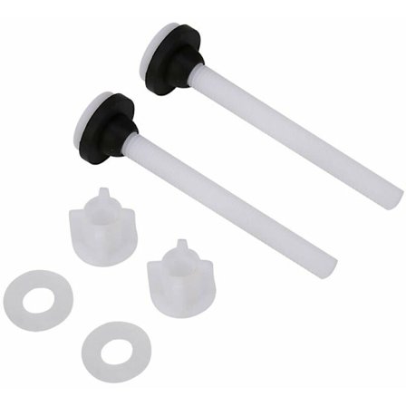 Skruvsats, professionell, åldersbeständig, hållbar, utmärkt seghet, stabil, pålitlig, lätt, gummiskruv, toalett, vattentank, fästverktyg, 