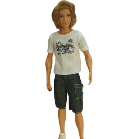 Kvalitetskläder för 1/6-dockor, Casual Wear, Handgjorda Kläder, Outfit för 29 cm Ken Prince-docka, Tillbehör, DIY-dockdräkter, Rock, Dekorationer NO.