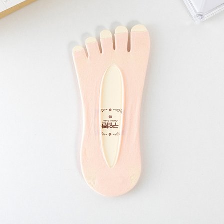 2 Par Dame Sokker Åben Tå Sok PINK