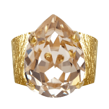 Caroline Svedbom Classic Drop Ring Silk Ringar Dam Guld ONESIZE