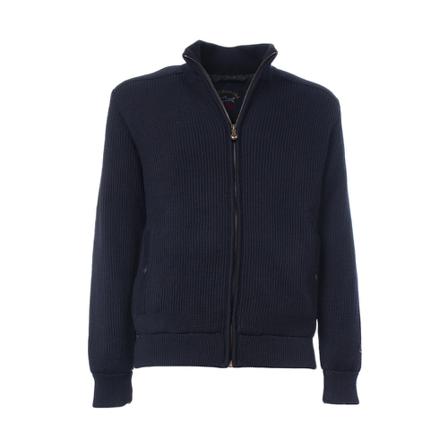 Paul & Shark, Zip-throughs Blauw, Heren, Maat:XL