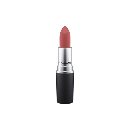 MAC Powder Kiss Lipstick Brickthrough - Rossetto mat
