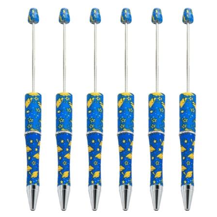 Beadable-kuulakärkikynät Bead Rollerball -kynä Muovi DIY Mustekynät Helmikynät Lahja lapsille Opiskelija Toimistotarvikkeet kouluun null - 3