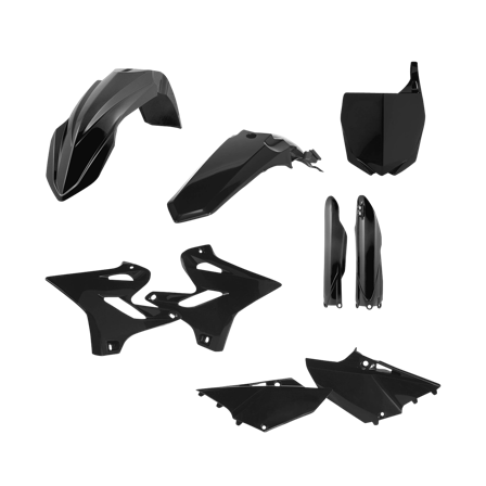 Kit Plastiche Completo Acerbis Yamaha Nero - Yamaha YZ 125 2015-2021
