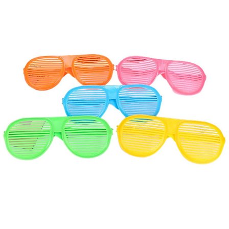 Syntymäpäivälasit Juhlalasit Värikkäät Lasit Suljinlasit 5