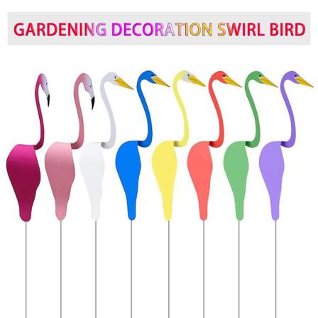 Swirl Bird Pink Flamingo Dynamic Bird Svag havebrise Fugl Vindkunstdekorationer til gårdhave Udendørs dam pool springvand Purple