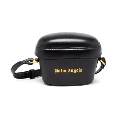 Palm Angels - Axelremsväskor - Svart - Dam - Storlek: One Size, Dam, Storlek: ONE SIZE