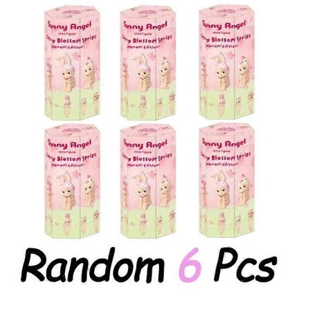 Søt Sonny Angel Cherry Blossom Series Hanami Edition Tilfeldig Blindboks Rosa Mini Dukkeleker for Barn Barnegaver GZW[YJD]