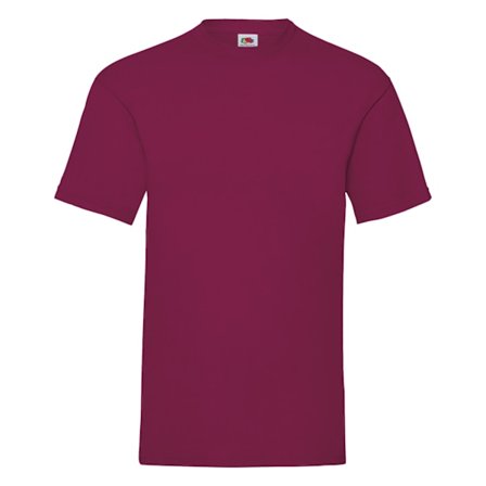 Fruit Of The Loom Mens Valueweight Kortärmad T-shirt S Burgu