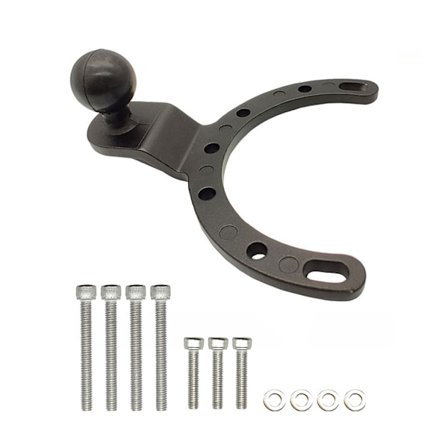 Universal Justerbar Motorcykel Gas til Tank Mount GPS Telefon Kamera Bracket Bilholder Monteringssæt til Kawasaki til Motorcykel tilbehør