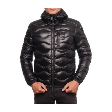 Blauer, Down Jackets Zwart, Heren, Maat:XL