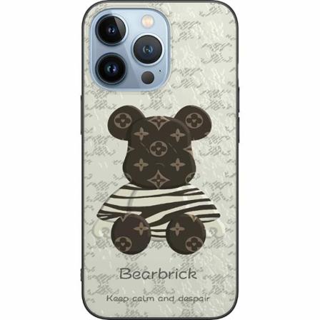 Apple Iphone 13 Pro Svart Skal Brown Bear