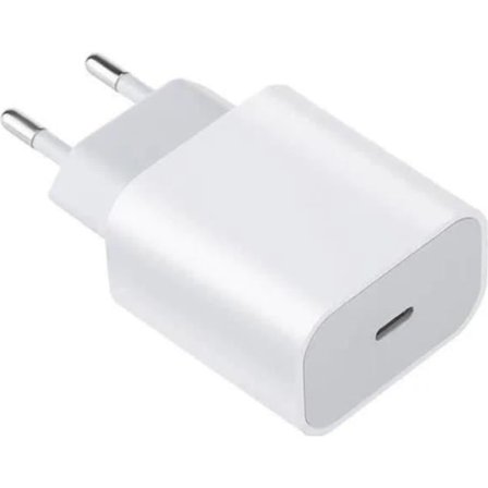 Hurtiglader 25W - E.F.CONNECTION - USB-C - Hvid - Strømadapter til Samsung