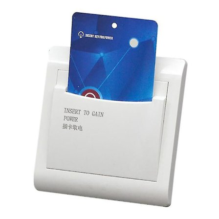 Hotellrom-veggbryter med 3 kort, hus, gjesterom, 40A energisparende innleggstast for strøm - power-haoyi-yuhao