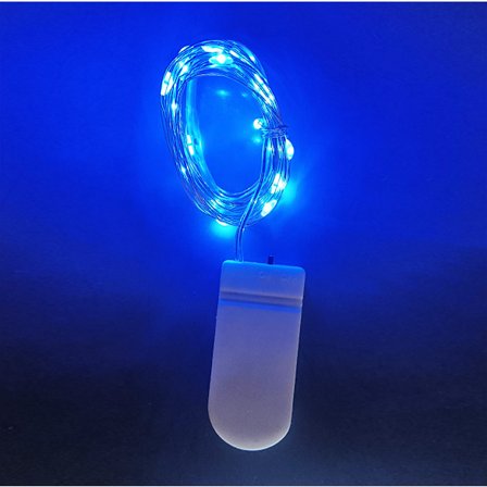 Bleu2 Inomhusljusgirlang 2M - 20 LED-ljusgirlang Sovrum - M