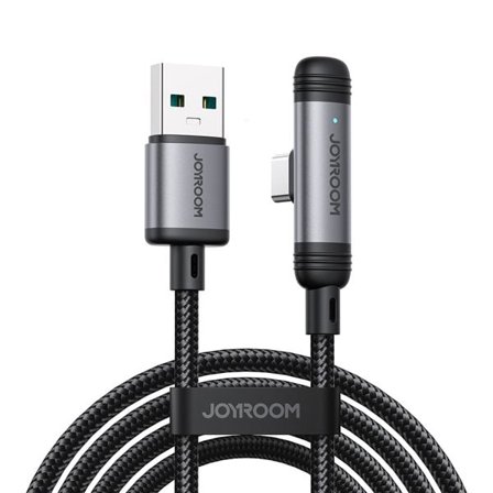 Joyroom EnjoyX-sarjan USB-kaapeli USB-C 3A 1.2m - Musta