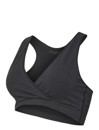 Mlcrossy Cotton Bra 2F Noos Black Mamalicious
