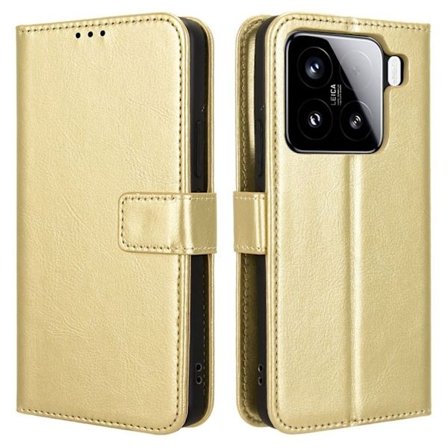Xiaomi 15 Pro Cover with Card Slots - Gold