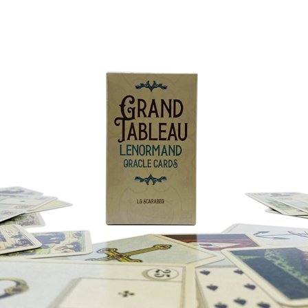 Grand Tableau Lenormand Oracle Cards Tarot Family Party Board G
