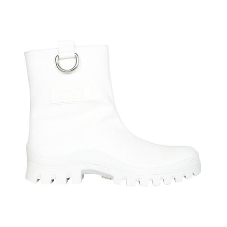 Msgm, Rain Boots Wit, Dames, Maat:36 EU,rubber