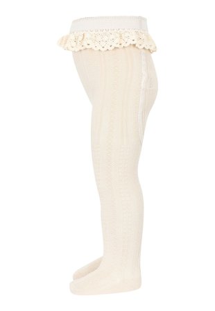 MPkids Ruby Blonde Strømpebuks Ecru (4109) 80, Tøj & Bolig, Børnetøj, Børnestrømpebukser