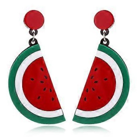 Citron Akryl Hängande Örhängen Frukt Örhängen För Kvinnor Flickor