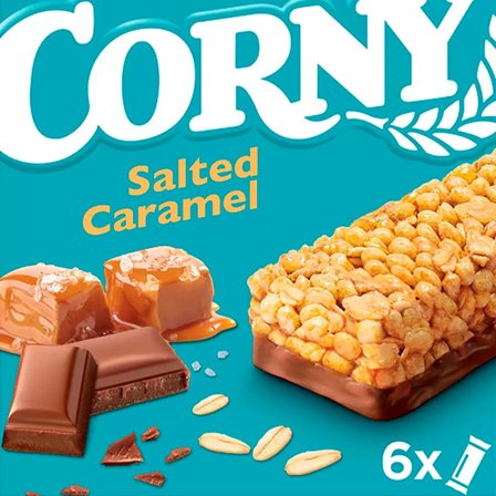 Corny Salted Caramel 6x23 g, Helse & Madvarer, Snacks, Barer