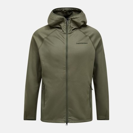 Peak Performance - Midlayer Zip Hood Homme