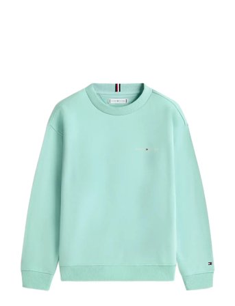 Tommy Hilfiger Mini Corp C-Neck Sweatshirt - Green - 128