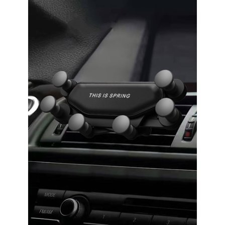 Telefonhållare Bil [Uppgradera klämman faller aldrig] Biltelefonhållare Montera Bils luftventil Handsfree Mobiltelefonhållare för bil Passar för alla 