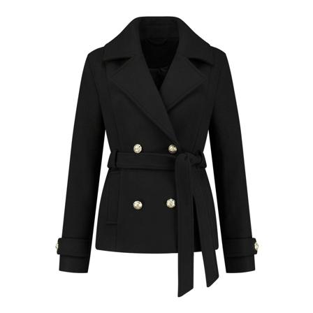 Nikkie, Light Jackets Zwart, Dames, Maat:XS,polyester