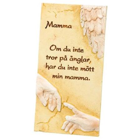 Arts in stone - Om du inte tror på änglar (mamma)