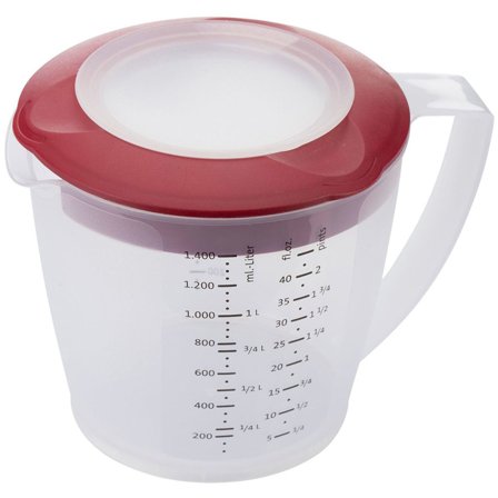 Westmark Vispskål med lock, röd | Matlagning > Köksredskap > Mått och Måttsatser > Måttkanna | Bagaren och Kocken