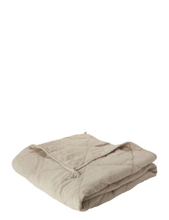 Plaid, Bomuld M/Hør Fryns C'est Bon Beige